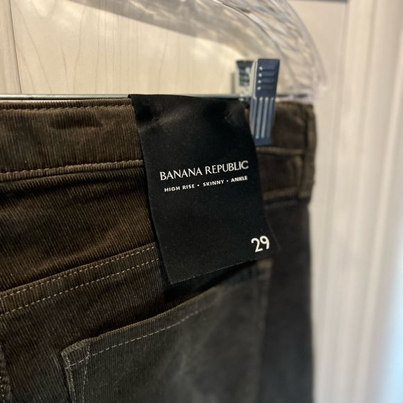 Banana Republic | NWT | size 29 - High rise skinny Corduroy Jeans - Picture 5 of 5